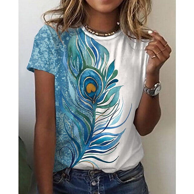 Camiseta de música, camiseta Sexy a la moda para mujer, novedad de verano 2023, camiseta holgada con estampado Floral XL para mujer, Top estampado 3D con patrón abstracto encantador Tan Jianjun unisex