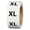 White XL, variant on Paper Size Marking Stickers Roll for Clothing and Home Use, Durable Labels for Organizing Wardrobe and Retail Stores, Easy Peel and Stick, White M