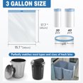 thumbnail image 3 of Kitchen Home Office Ultra Strong Trash Bags,3 Gallon,20 Count Unscented, 3 of 4