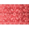 thumbnail image 1 of Ahgly Company Machine Washable Indoor Rectangle Oriental Red Traditional Area Rugs, 5' x 7', 1 of 4