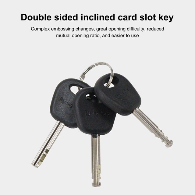 Cerradura de alarma para bicicleta Aleación de aluminio resistente al agua a prueba de herrumbre para motocicleta Coche de batería Sywqhk Accesorios para bicicletas