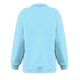 thumbnail image 5 of ICHUANYI Clearance Fashion Women Casual Pure Colour Lapel Neck Long Sleeve Loose T-Shirt Blouse Pullover Tops(Sky Blue, XXL) ICHUANYI WER2023080900329, 5 of 6