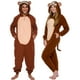 thumbnail image 1 of ¡Onesie Funziez! Disfraz ajustado de animal adulto para Halloween, 1 of 6