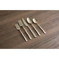 thumbnail image 6 of Graze by Cambridge Ayden Champagne Mirror Forged 18/0 Stainless Steel 20-Piece Flatware Set, Service for 4, 6 of 6