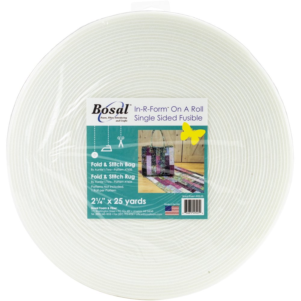 Bosal InRForm Single Sided Fusible Interfacing On A Roll2.25"X25yd
