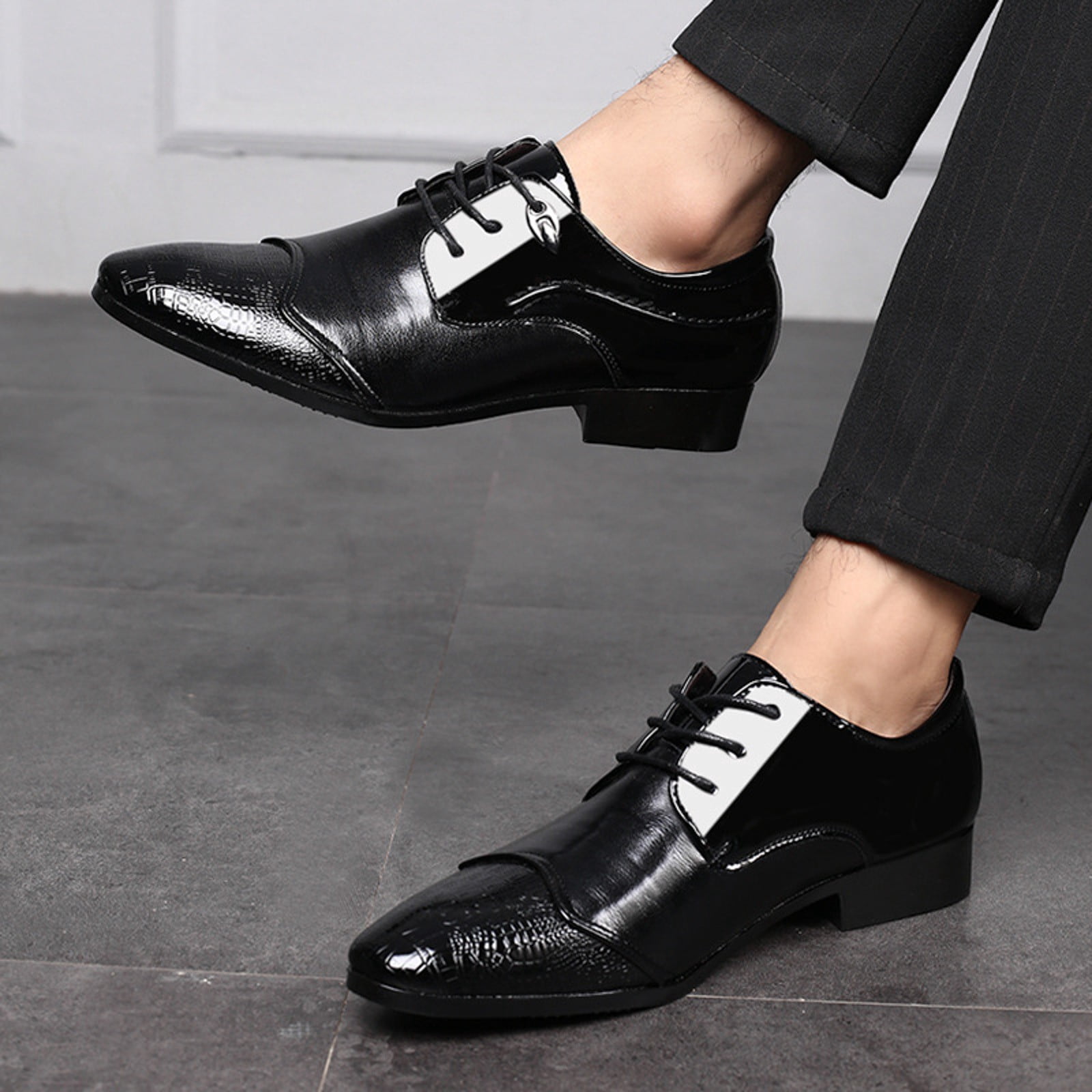 Mepaouo Formal Shoes Dress Oxford for Men Business Casual Leather Derby Shoes Lace up Casual Shoes - Walmart.com Mepaouo Formal Shoes Dress Oxford for Men Business Casual Leather Derby Shoes Lace up Casual Shoes - Walmart.com