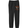 thumbnail image 3 of Grillin' and Chillin' Like A Football Villain Youth Black Jogger Pants-Large, 3 of 4