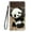 Panda, variant on Dteck Folio Case for Google Pixel 7 Pro with Wrist Strap, Cute Stylish Pattern Magnetic Closure Flip Stand Case with Card Slots Pocket, Panda