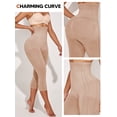 thumbnail image 5 of Athlemo Shapewear for Women Capris Leggings Tummy Control High Waist Shaper Butt Lifting, 5 of 8