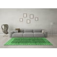 thumbnail image 3 of Ahgly Company Indoor Square Persian Emerald Green Traditional Area Rugs, 8' Square, 3 of 4