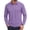 Purple, variant on LRGSHF Long Sleeve Polo Shirts for Men Business Casual Work Golf Shirt Men Comfy Lounge Polo Shirt, Lightweight, Solid Color, Quick Dry, Work Golf, Moisture Wicking