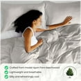 thumbnail image 4 of BNM Modal From Beechwood Duvet Cover Set, Twin/ Twin XL, Gray, 4 of 11