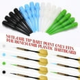 thumbnail image 6 of Lsupdaol 100 Pack 2BA Thread Soft Tip Dart Points Plastic Replacement Dart Tips Soft Tip Dart Tips Dart Accessories for Tip Darts, 6 of 10