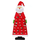 thumbnail image 1 of RV Calendario de Navidad de fieltro colgante decorativo de Papá Noel para niños DIY colgante de calendario de Papá Noel (rojo) Rojo Verde, 1 of 5