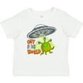 thumbnail image 3 of Inktastic Out of this World- cute green alien UFO Boys or Girls Baby T-Shirt, 3 of 5