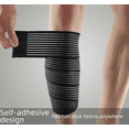 thumbnail image 2 of Vendaje elástico de corrección para ejercicios de fitness y yoga, almohadillas para tobillos, muñequeras, coderas, rodilleras, piernas y protección de cintura, 2 of 6