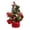 red, variant on Mini Artificial Christmas Tree, Miniature Xmas Tree Crafts, Simulated Tabletop Christmas Tree for Shelf Decoration, Fireplace Walkway Christmas Argent