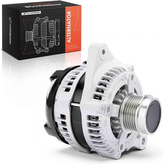 A-Premium Alternator Compatible with Toyota Corolla 2009-2011, Matrix 2009-2010 & Pontiac Vibe 2009-2010 & Scion xD 2008-2014, L4 1.8L, 12V 100A 6-Groove Pulley CW, Replace# 104210-5490, 27060-0T040