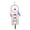 A, variant on Heart Dream-catcher Wind Chimes Metal Garden Decoration for Home and Outdoor Auspicious and Beautiful