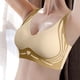 thumbnail image 2 of Brasier sin Varillas Mujer conjunto de Ropa Interior sin Costuras de Talla Grande para Mujer, Sujetador Deportivo Tipo Chaleco con Copa Fija Grande, 2 of 4