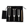 thumbnail image 4 of Tuning Forks Set128Hz 256Hz 512Hz Tuning Forks For Sound Healing Meditation Tool Silver Shenzhuyue, 4 of 9