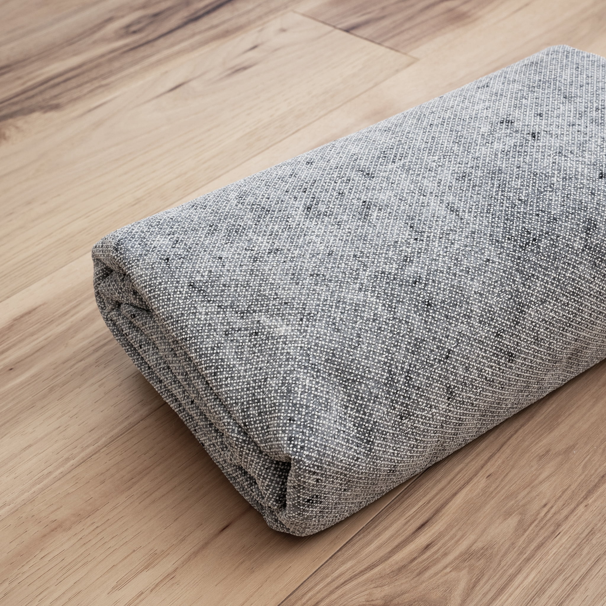 Felt 20x35 Area Rug (1'8'' x 3') Solid Gray Living Room Easy to Clean