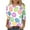 #77-Green, variant on Rvkxad Easter Blouses for Women Under $5 3/4 Sleeve O Neck Shirts Casual Loose Three Guarter Length Basic Graphic Tees Tunic T-Shirt L
