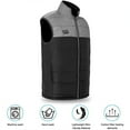 thumbnail image 3 of Gomelly Electric Waistcoat for Men Heated Vest Sleeveless Tank Winter Warm Jacket Coat  Black 4XL, 3 of 9