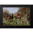 thumbnail image 2 of Hardy, Heywood 18x13 Black Modern Framed Museum Art Print Titled - Going To Cover (Man With Red Jacket), 2 of 5