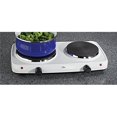 thumbnail image 1 of Flat Double Burner-White, 1 of 1
