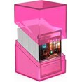 thumbnail image 3 of Ultimate Guard Boulder 100+ Transparent, Étui de Deck pour 100 Cartes TCG à Double Étui, Rhodonite, Rangement Sécurisé et Durable pour Jeux de Cartes à Collectionner, Transparent, 3 of 7