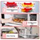 thumbnail image 3 of Juego de 5 Contenedores de Vidrio para Alimentos VERONES de 36 oz Herméticos, 3 of 7