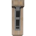 thumbnail image 2 of 3 1/2"W x 9 1/2"D x 12"H Bradford Craftsman Ironcrest Smooth Bracket, Douglas Fir (2"W x 5 1/2"D x 8"H Iron Bracket), 2 of 5