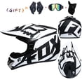 thumbnail image 1 of Casco de motocross para hombre, casco de carreras, casco de equitación de rally, casco de bicicleta de montaña huangjie unisex, 1 of 2