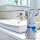 thumbnail image 5 of Toallas de baño Toalla envuelta Toalla de baño Conjuntos de regalo al por mayor Toalla de terciopelo de alta densidad Regalo de acompañante de boda Toalla de cara de muñeca y pantuflas, 5 of 7