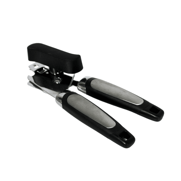 American Dream Home Stainless Steel Can Opener with Non-Slip Rubber Grip Handles, Manual Handheld Kitchen Tool