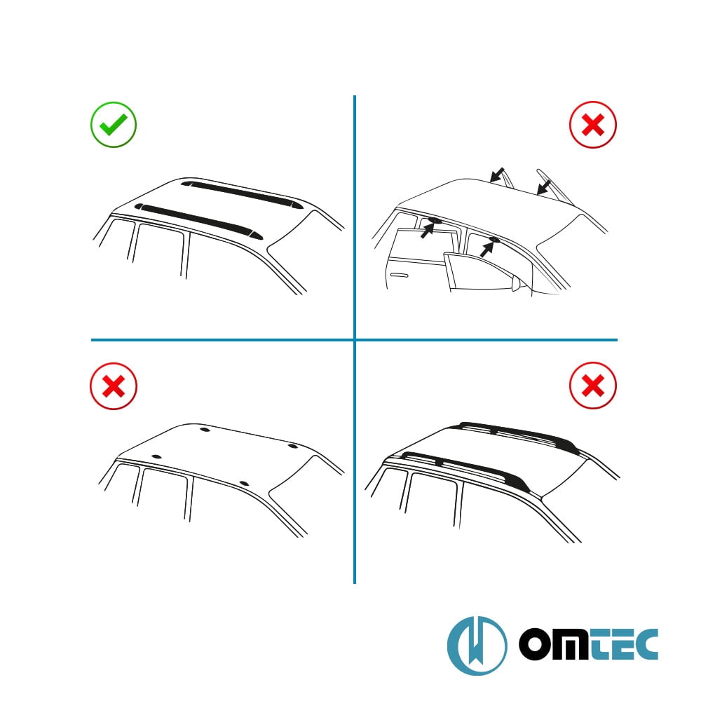 Cross Rail Roof Rack Fits Porsche Cayenne 2018-2026 Black | Adjustable Aluminum Heavy Duty 300 LBS Anti-Theft Lock Cargo Carrier Rooftop Crossbar Accessories for Bike, Basket, Snowboard, Luggage