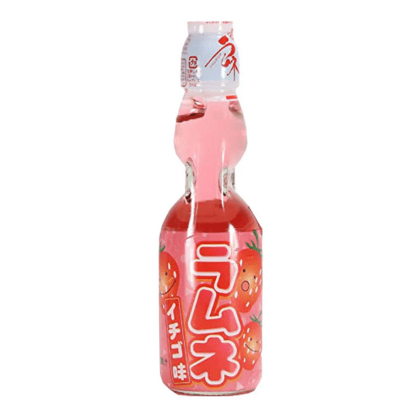 Soda Fraise HATA Soda Ramunae à saveur de fraise Hata