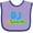 Lavender and Purple, variant on Inktastic DJ in Training Boys or Girls Baby Bib
