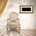 thumbnail image 3 of Charron, Veronique 18x10 Gold Ornate Wood Framed with Double Matting Museum Art Print Titled - Underlined Wine IV Black, 3 of 4