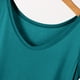 thumbnail image 4 of Camisola de encaje con falda corta de color liso para mujer, con cojín en el pecho, informal, de poliéster, para mujer, 4 of 6
