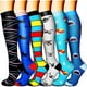 thumbnail image 2 of Calcetines de compresión Mujeres Hombres Rodilla alta 20-30 Mmhg Edema embarazada Varices Deportes Correr, 2 of 4