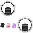 thumbnail image 1 of 2 Pack 20 oz Tumbler Lid for Yeti Lids with 3 Magnetic Slider Replacement，Replacement Lids Compatible for YETI 20 oz Tumbler, 10/24 oz Mug, 10 oz Lowball，Rambler，Old Style Coffee Tumbler, 1 of 7