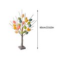thumbnail image 3 of Luces para árbol de Pascua Ticfox 24 luces LED USB y batería de doble uso 60 cm de alto, 3 of 14