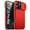 Red, variant on for iPhone 11 Heavy Duty Case with Camera Sliding Cover, Support Wireless Charging Hybrid TPU & PC Smoothly Anti-Fingerprint Slim Case Compatible with iPhone 11, Black