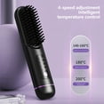 thumbnail image 4 of Upgraded Negative Hydronium Charging Straight Hair Comb Smoothly Hair Without Damaging It Four Speed Temperature Adjustment Portable For Curling And Pulling, 4 of 9