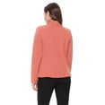 thumbnail image 3 of Women's Casual Long Sleeves Office Workwear Solid Blazer Jacket S-3XL, 3 of 4