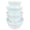 Clear, variant on 4PC Airtight Food Storage Bowl Set, Stackable Round Plastic Salad Containers, Leakproof Meal Prep Bowls with SeaLED Lids, Multi-PUrpose Kitchen Storage Vessels, Refrigerator Freezer Safe Bowls,White