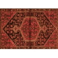 thumbnail image 1 of Ahgly Company Indoor Rectangle Medallion Orange Traditional Area Rugs, 7' x 10', 1 of 1