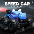 thumbnail image 4 of Dinosaur Remote Control Car, 2.4GHz Monster Trucks Dinosaur Toy Car , Doll with Light Sound and Spray Function, Birthday Thanksgiving Christmas Gift for Kids Boys and Girls.Blue, 4 of 12